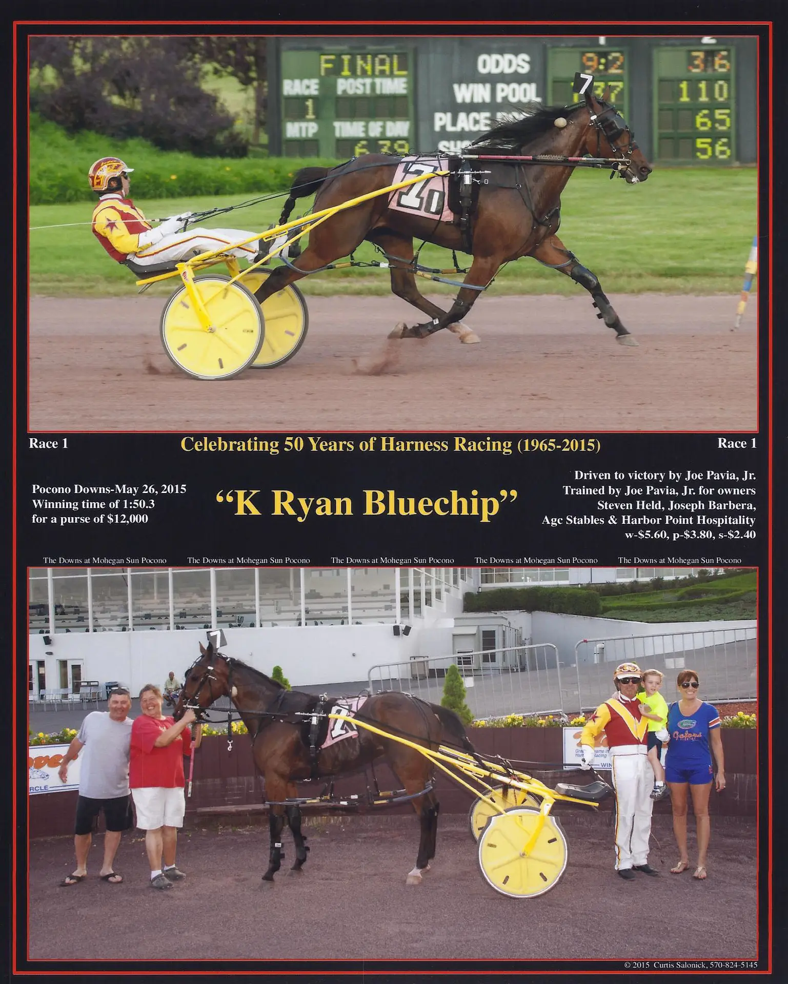K Ryan Blue Chip -  Stephen Held, Joseph Barbera, Agc Stables & Harbor Point Hospitality Mile 1:50.3